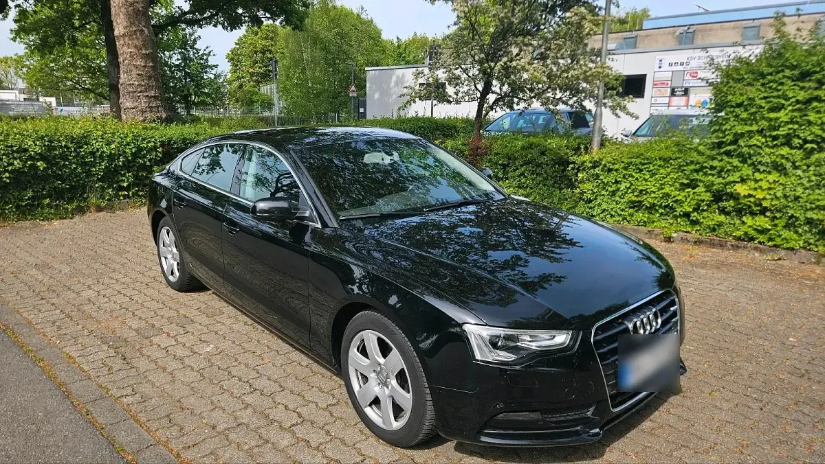 Gebraucht Audi A5 Sportback 170 PS (125 kW) 2014 Schwarz Kleinwagen