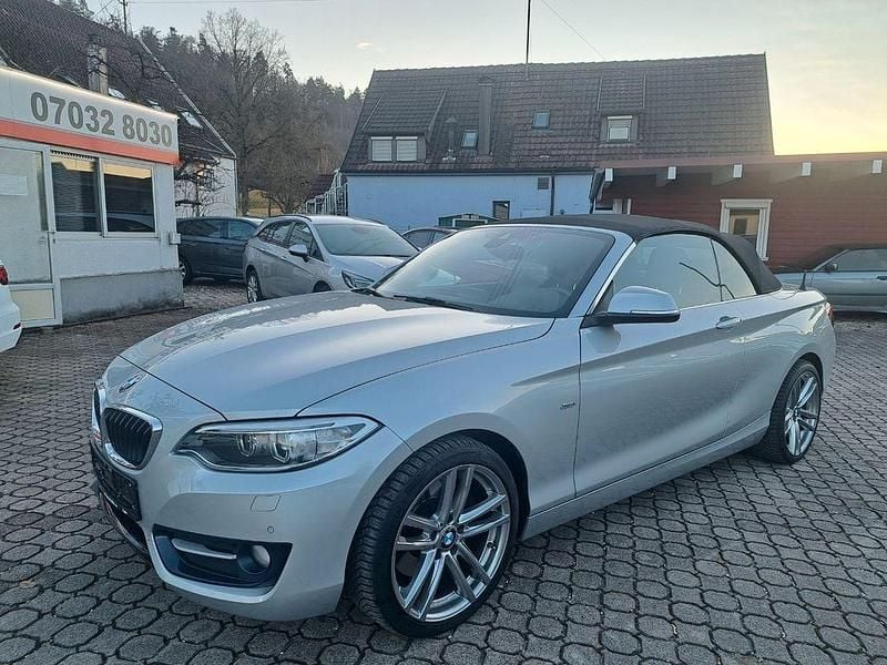 Gebraucht BMW 228 Sport Line 245 PS (180 kW) 2016 Silber Cabrio