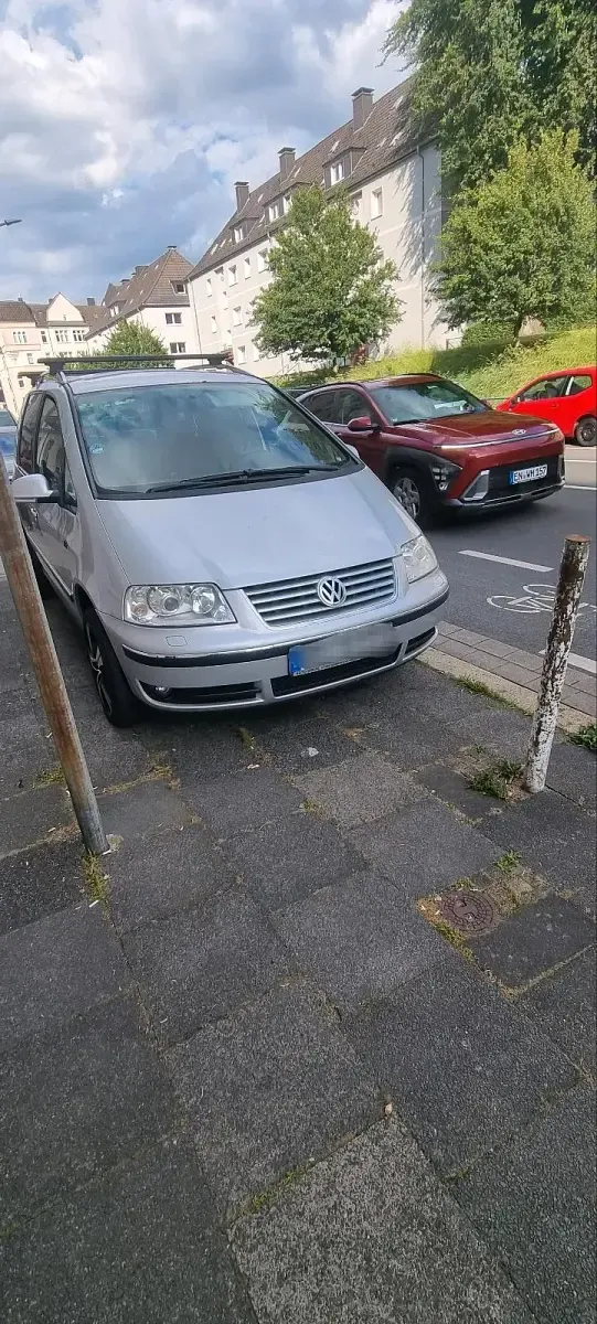 Gebraucht VW Sharan Highline 140 PS (102 kW) 2008 Silber Van / Kleinbus