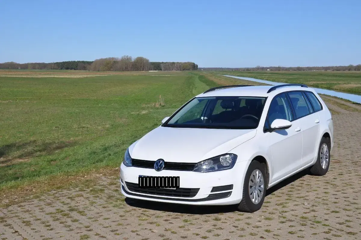 Brugt VW Golf VII 110 HK (80 kW) 2015 Hvid Stationcar