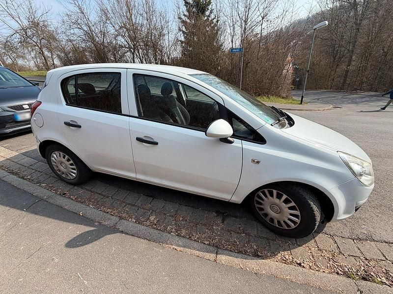Gebraucht Opel Corsa 60 PS (44 kW) 2009 Weiß Kleinwagen