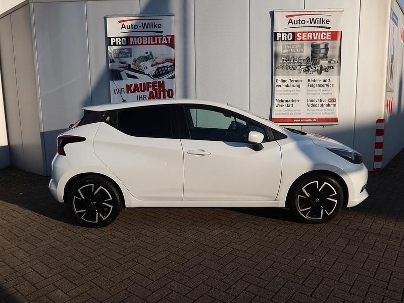 Gebraucht Nissan Micra N-Way 92 PS (67 kW) 2021 Weiß Kleinwagen
