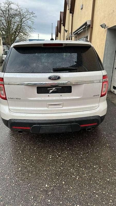 Weiß Gebraucht 2011 Ford Explorer Limited SUV | 9.000 € (Superpreis) - Bild 1/4