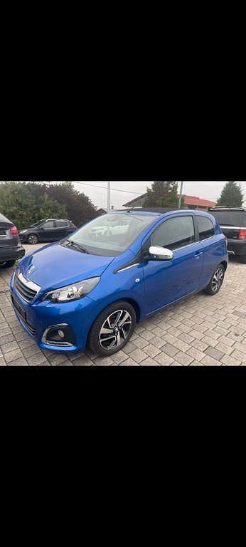 Blau Gebraucht 2019 Peugeot 108 Allure Kleinwagen | 7.200 € (Fairer Preis) - Bild 1/3