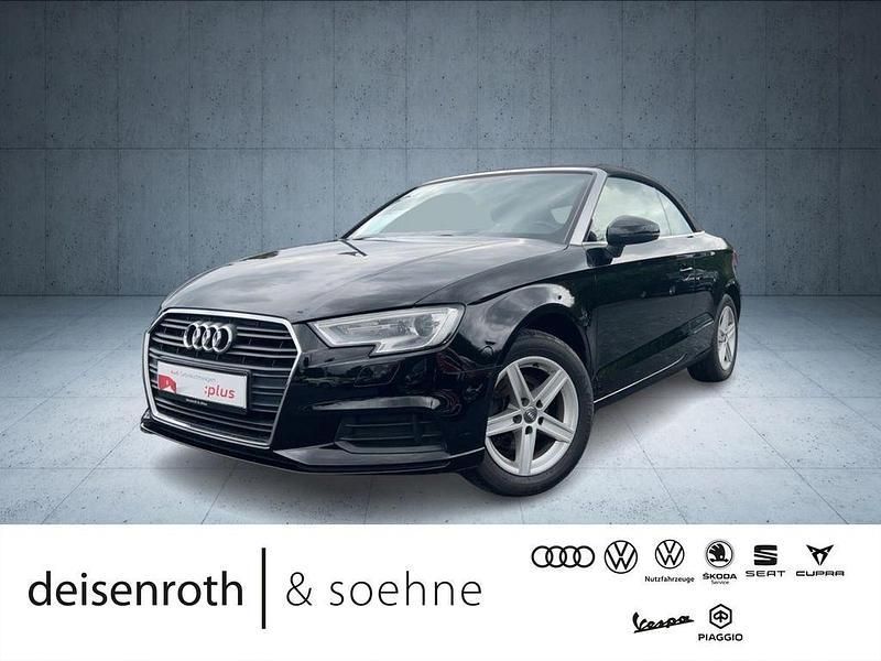 Schwarz Gebraucht 2017 Audi A3 Cabriolet Comfort Cabrio | 17.405 € (Fairer Preis) - Bild 1/4