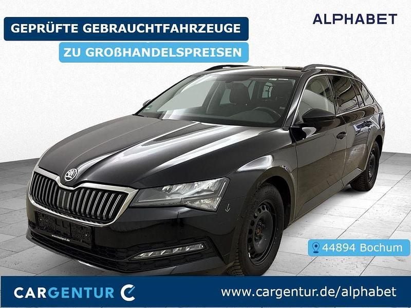 Gebraucht Skoda Superb Ambition 150 PS (110 kW) 2021 Black magic perleffekt Kombi