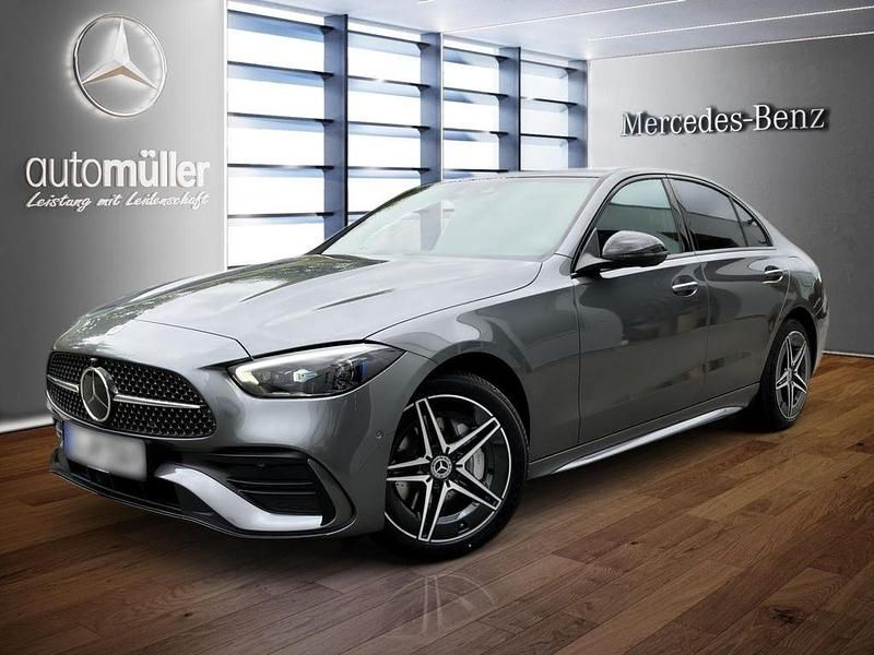 Grau Gebraucht 2023 Mercedes C400 Premium Limousine | 56.480 € - Bild 1/3