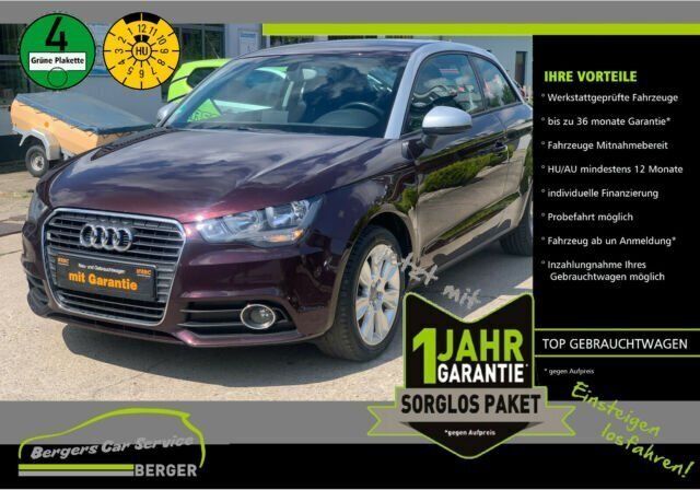 Gebraucht Audi A1 Ambition 122 PS (89 kW) 2013 Rot metallic Kleinwagen