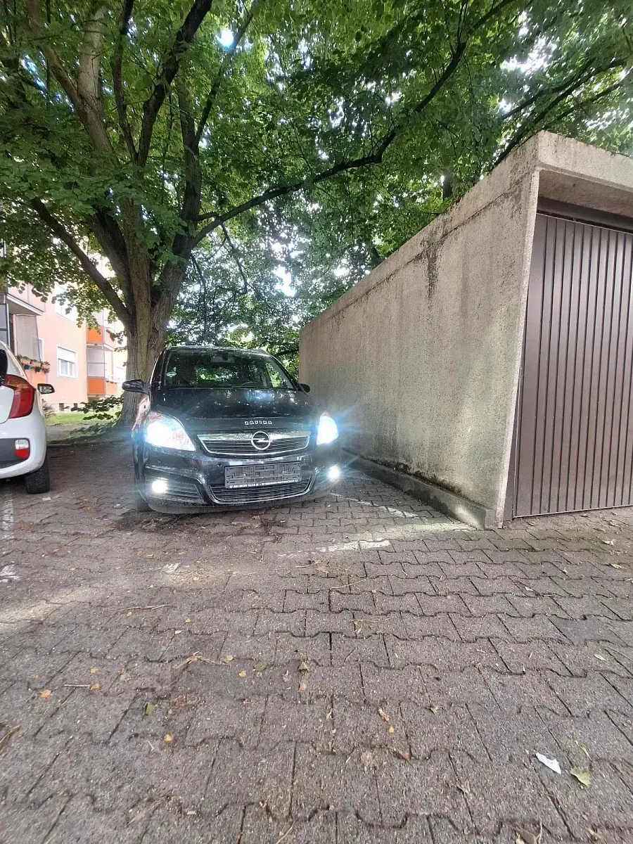 Gebraucht Opel Zafira 2005 Schwarz Van / Kleinbus