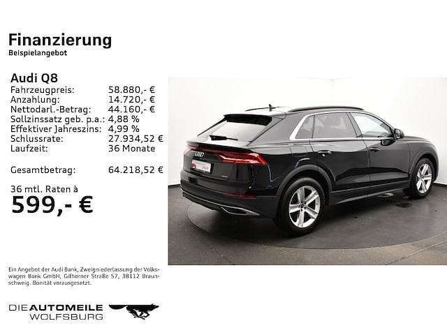 Gebraucht Audi Q8 Ambiente 340 PS (250 kW) 2022 Mythosschwarz metallic (metallic) SUV