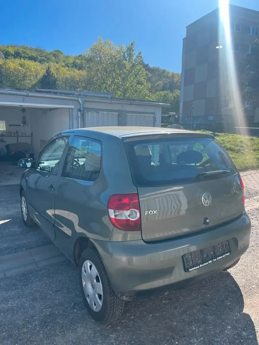 Używany VW Fox 55 KM (40 kW) 2006 Zielony Hatchback