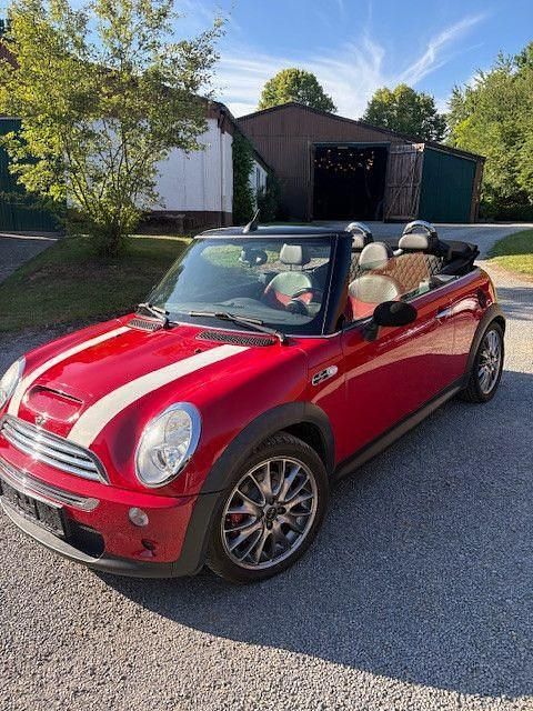 Rot Gebraucht 2007 Mini John Cooper Works Cabriolet Cabrio | 8.999 € (Fairer Preis) - Bild 1/4