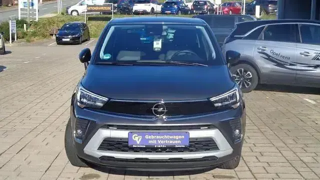 Gebraucht Opel Crossland Elegance 110 PS (80 kW) 2024 Vulkan grau (metallic) SUV