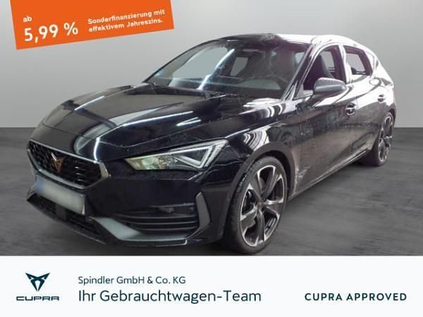 Schwarz (mitternachtsschwarz) Gebraucht 2024 Cupra Leon VZ Limousine | 31.981 € (Superpreis) - Bild 1/4