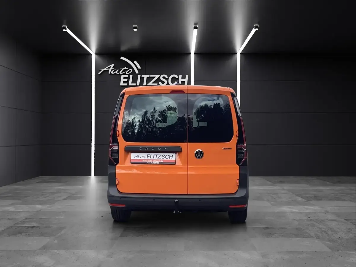 Neu VW Caddy 122 PS (89 kW) 2025 Leuchtorange Van / Kleinbus