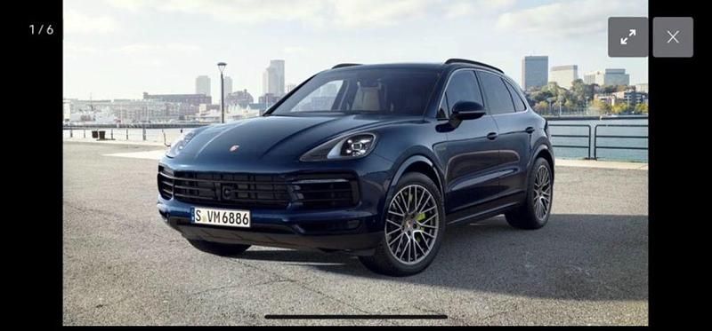 Blau Gebraucht 2022 Porsche Cayenne Platinum Edition SUV | 80.000 € (Guter Preis) - Bild 1/4