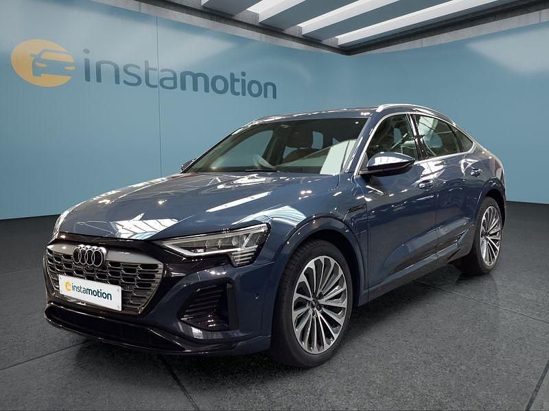Blau Gebraucht 2023 Audi Q8 Sportback e-tron SUV | 46.949 € (Superpreis) - Bild 1/4