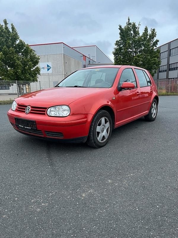 Orange Gebraucht 2003 VW Golf IV Kleinwagen | 1.700 € (Superpreis) - Bild 1/4