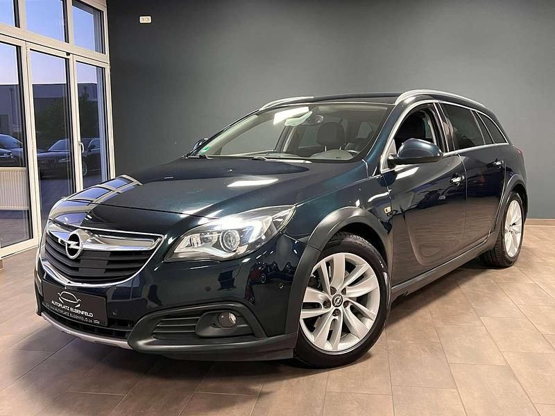 Smaragd gruen (mi) Gebraucht 2014 Opel Insignia Country Tourer Kombi | 7.500 € (Fairer Preis) - Bild 1/4