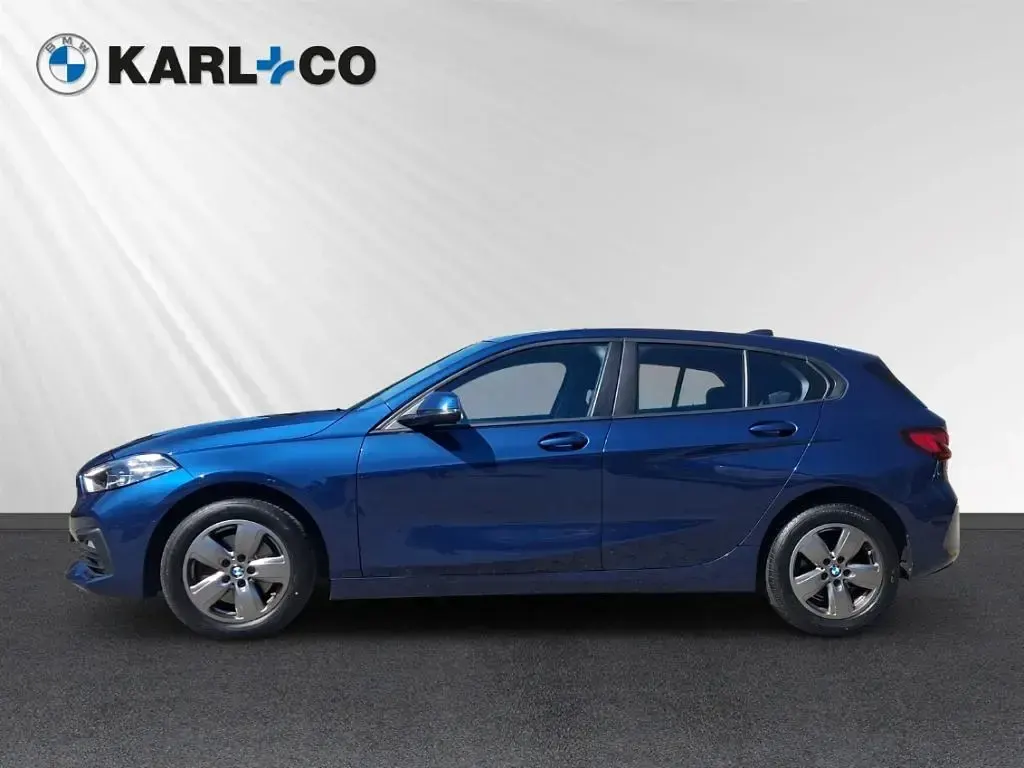Second-hand BMW 116 Advantage 114 CP (83 kW) 2023 Albastru Hatchback