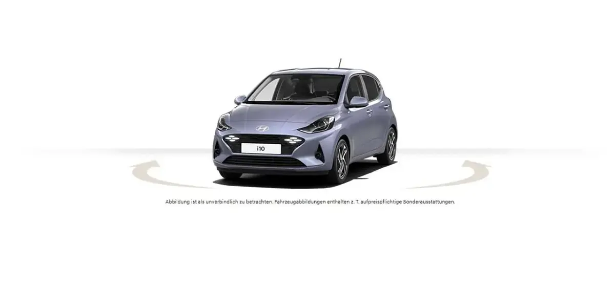 Neu Hyundai i10 Trend 67 PS (49 kW) 2025 Meta blue (mineraleffekt) Kleinwagen