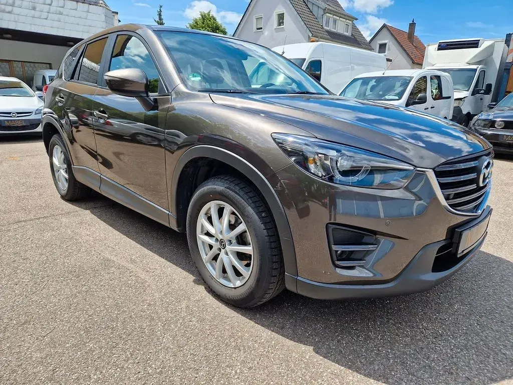 Gebraucht Mazda CX-5 Exclusive-Line 150 PS (110 kW) 2015 Braun SUV