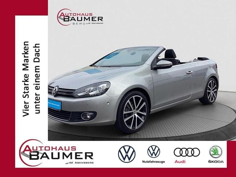 Tungsten silver (metallic) Gebraucht 2014 VW Golf Cabriolet Cup Cabrio | 8.950 € (Guter Preis) - Bild 1/3