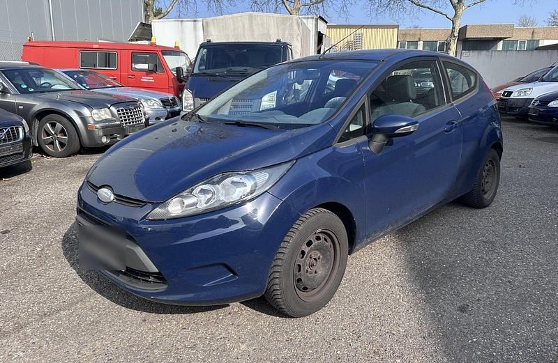 Gebraucht Ford Fiesta 60 PS (44 kW) 2009 Blau Kleinwagen