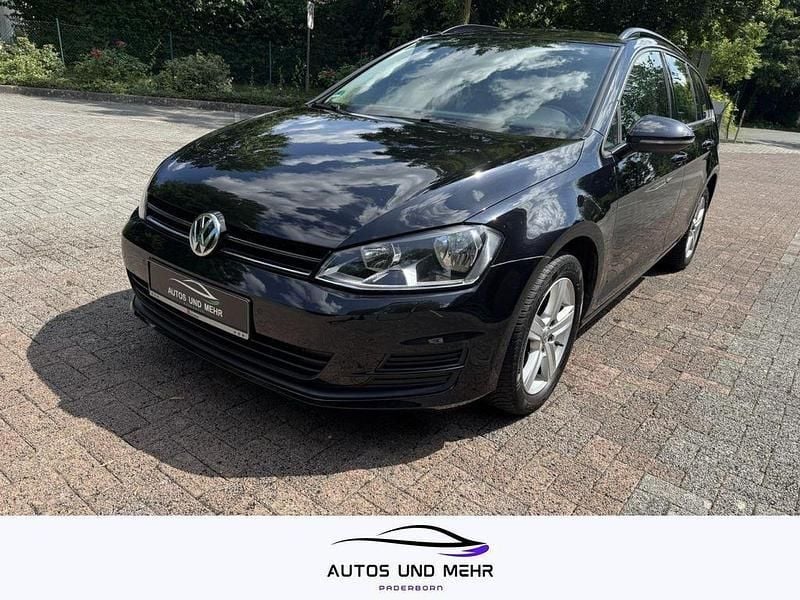 Schwarz Gebraucht 2014 VW Golf VII Comfortline Kombi | 10.999 € (Guter Preis) - Bild 1/4