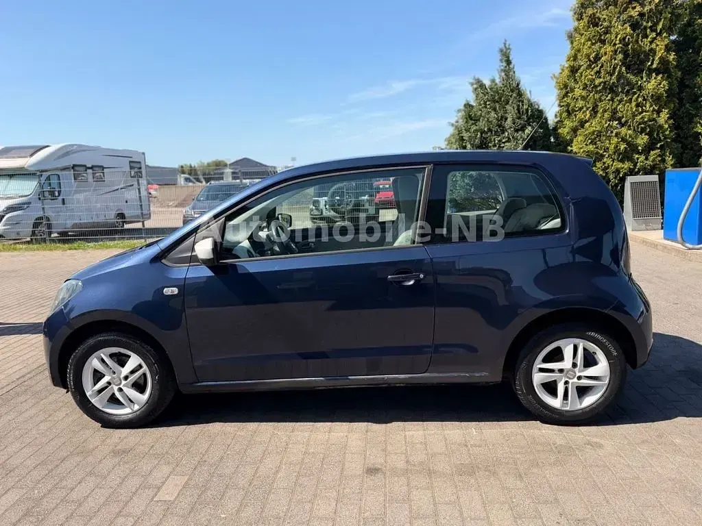 Gebraucht Seat Mii Style 75 PS (55 kW) 2012 Blau Kleinwagen