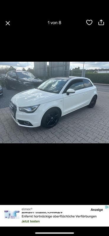 Weiß Gebraucht 2011 Audi A1 S-Line Kleinwagen | 4.699 € (Teuer) - Bild 1/4
