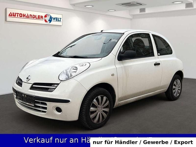 Weiß Gebraucht 2007 Nissan Micra Kleinwagen | 899 € (Superpreis) - Bild 1/4