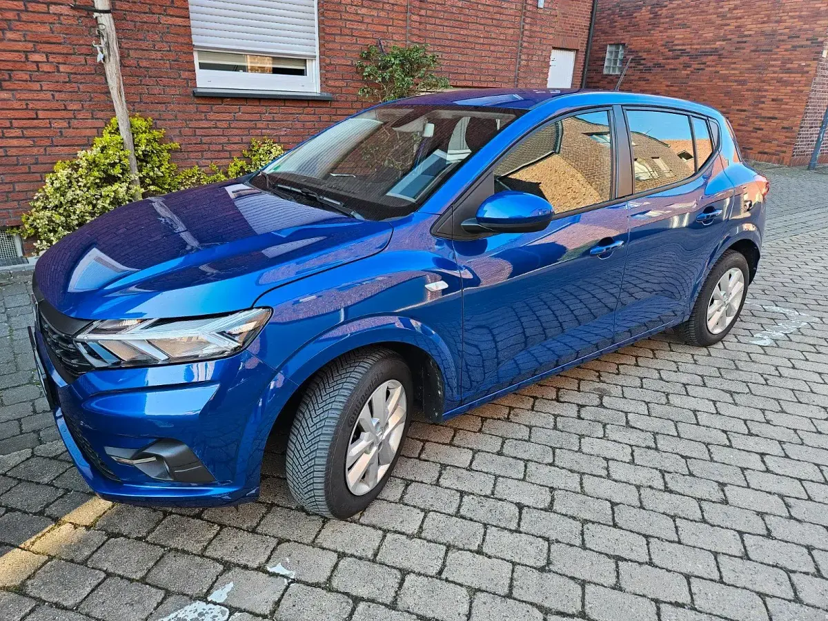 Brugt Dacia Sandero 91 HK (66 kW) 2022 Blå Hatchback