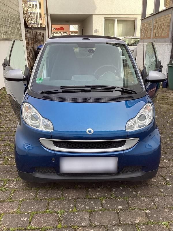 Gebraucht Smart ForTwo Cabrio Passion 71 PS (52 kW) 2009 Blau Cabrio