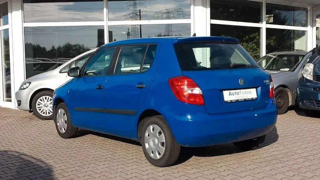Gebraucht Skoda Fabia 60 PS (44 kW) 2008 Blau Kleinwagen