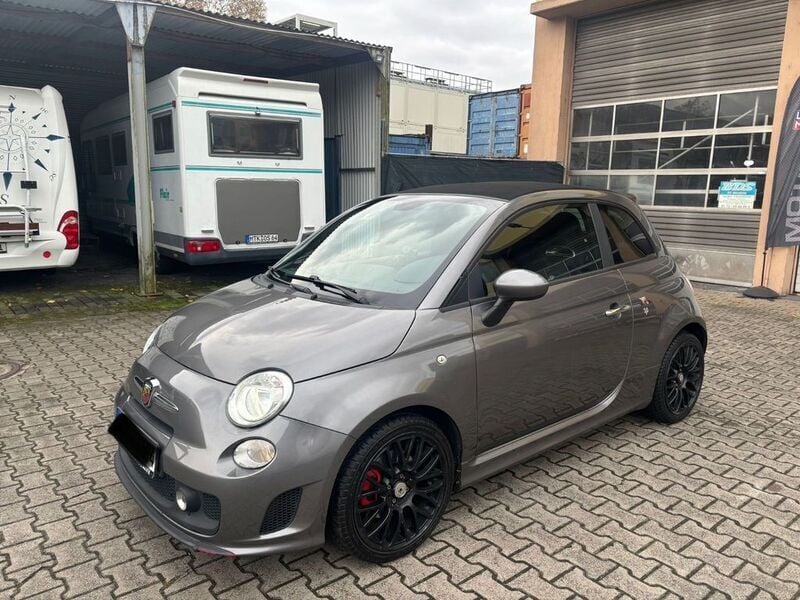 Grau Gebraucht 2016 Abarth 595C Cabrio | 11.990 € (Teuer) - Bild 1/4
