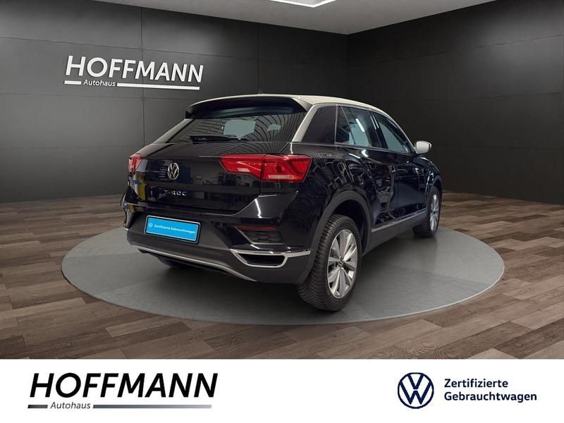 Gebraucht VW T-Roc Style 150 PS (110 kW) 2021 Schwarz SUV