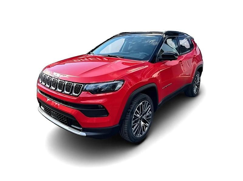 Rot Gebraucht 2023 Jeep Compass Limited SUV | 29.549 € (Etwas zu teuer) - Bild 1/4
