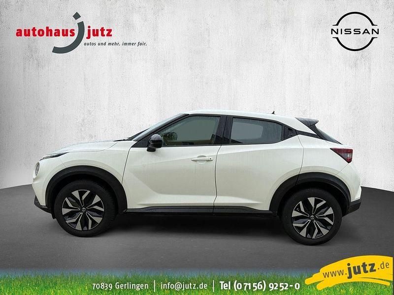 Gebraucht Nissan Juke Acenta 114 PS (83 kW) 2021 Weiß SUV