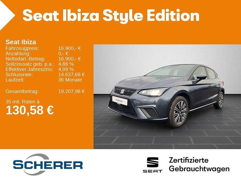 Gebraucht Seat Ibiza Style 116 PS (85 kW) 2024 Grau Limousine