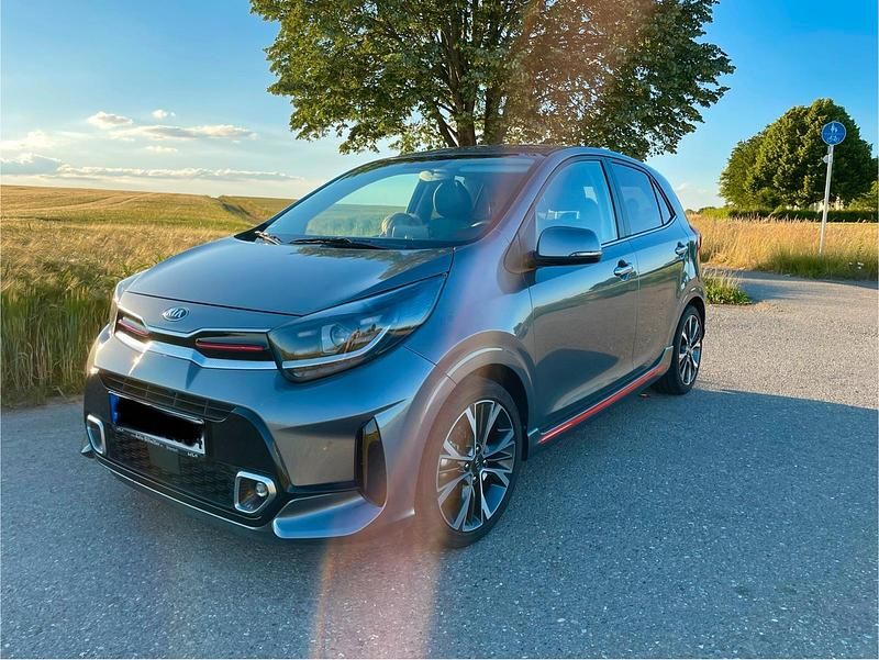 Grau Gebraucht 2021 Kia Picanto GT-Line Kleinwagen | 12.900 € (Fairer Preis) - Bild 1/4