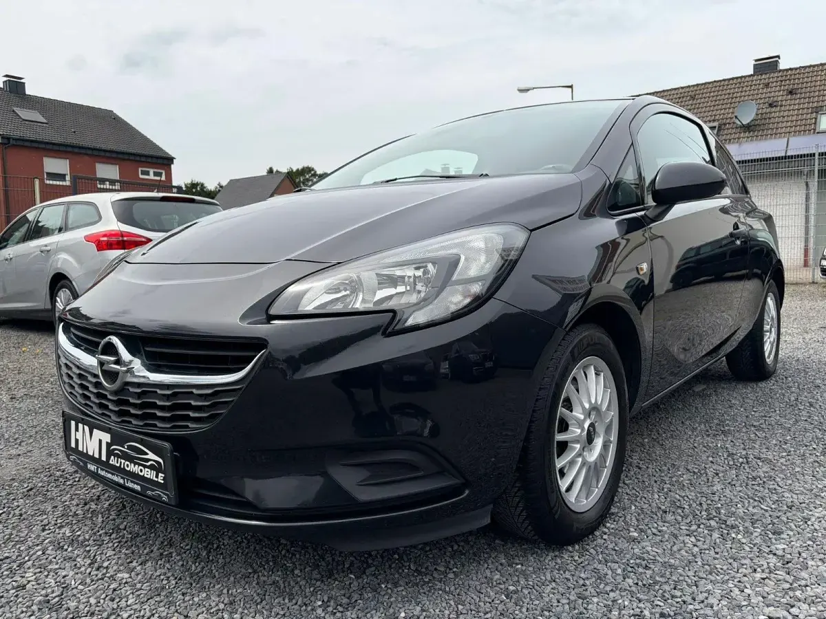 Gebraucht Opel Corsa Selection 75 PS (55 kW) 2015 Schwarz Kleinwagen