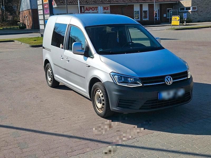Gebraucht VW Caddy Trendline 125 PS (91 kW) 2019 Silber Van / Kleinbus