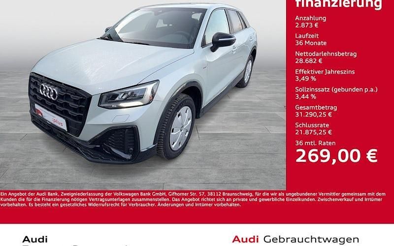 Gebraucht Audi Q2 S-Line 116 PS (85 kW) 2025 Tausilber metallic SUV
