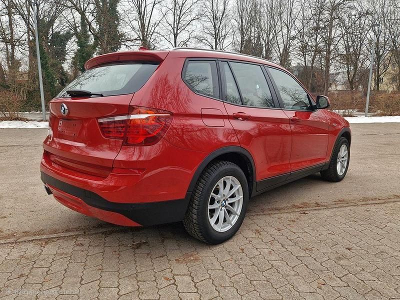 Gebraucht BMW X3 Advantage 245 PS (180 kW) 2017 Rot SUV