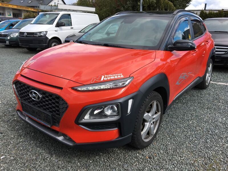 Orange Gebraucht 2019 Hyundai Kona Style SUV | 12.900 € (Fairer Preis) - Bild 1/4