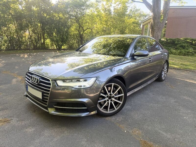 Grau Gebraucht 2015 Audi A6 S-Line Limousine | 17.500 € (Fairer Preis) - Bild 1/4