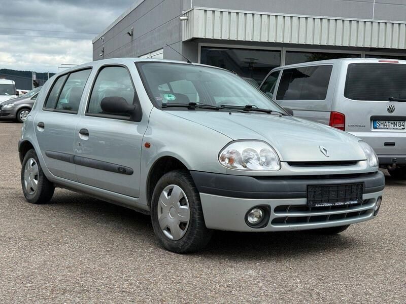 Grau Gebraucht 2000 Renault Clio II Basis Limousine | 999 € (Fairer Preis) - Bild 1/4