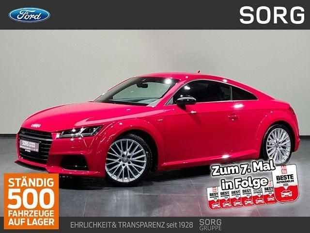 Rot, tangorot metallic Gebraucht 2017 Audi TT Advanced Coupé | 27.480 € (Etwas zu teuer) - Bild 1/4