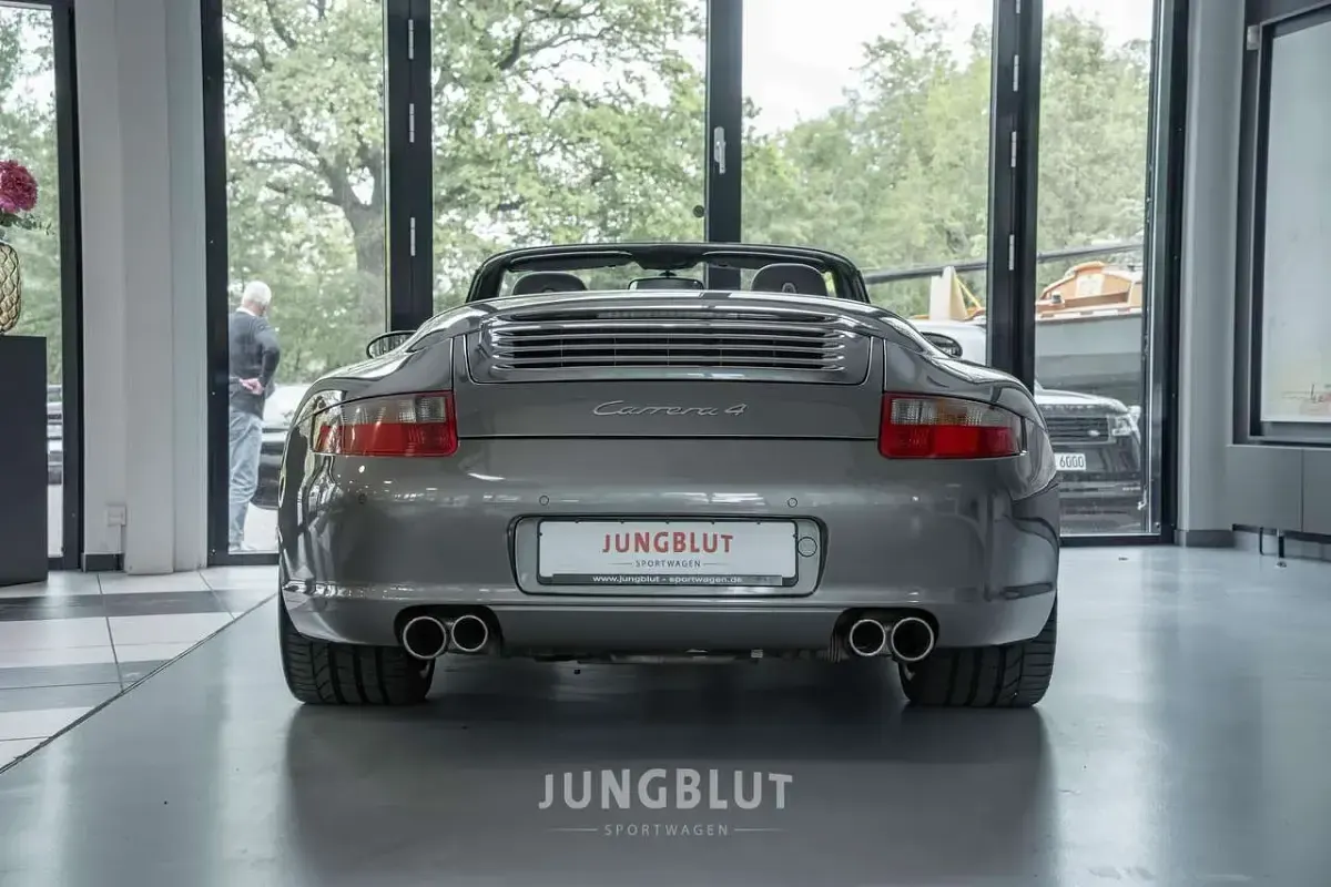 Gebraucht Porsche 911 Carrera 4 Cabriolet 325 PS (239 kW) 2007 Meteorgrau Cabrio